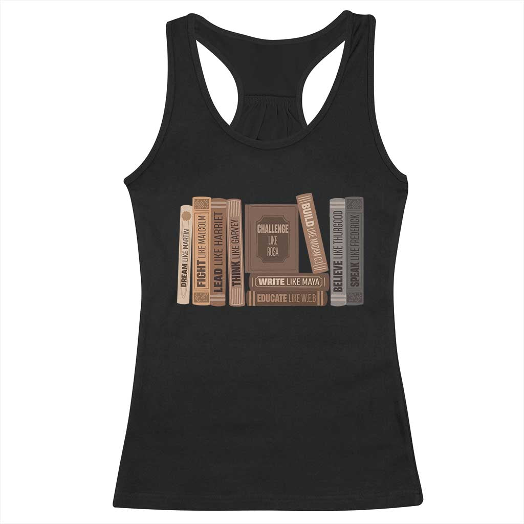Black History Month Racerback Tank Top Black Leaders African American Teachers - African Pride
