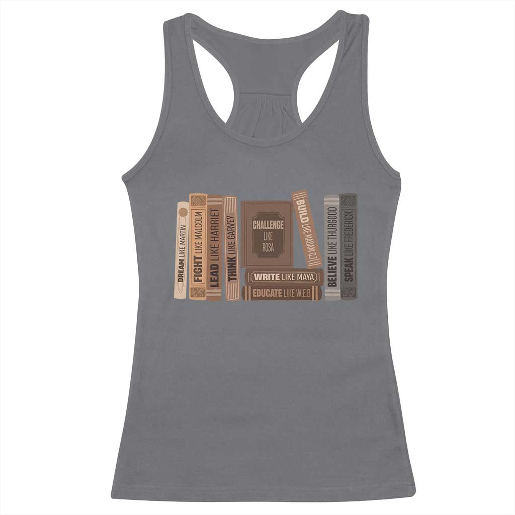 Black History Month Racerback Tank Top Black Leaders African American Teachers - African Pride