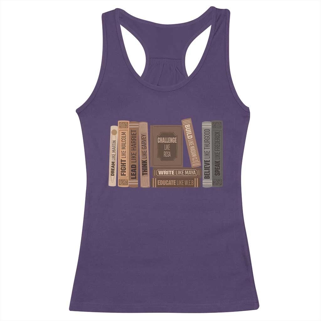 Black History Month Racerback Tank Top Black Leaders African American Teachers - African Pride