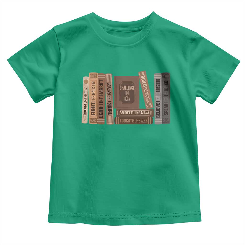 Black History Month Toddler T Shirt Black Leaders African American Teachers - African Pride