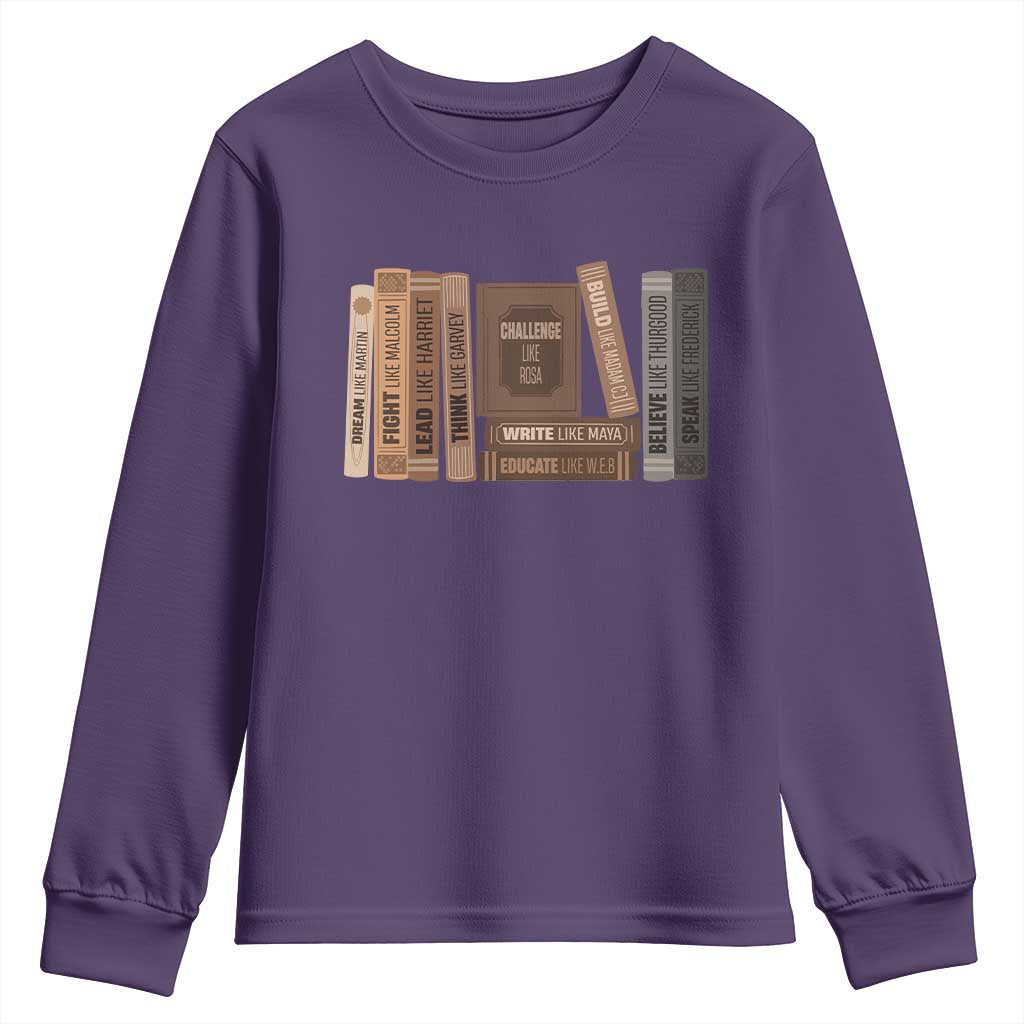 Black History Month Youth Sweatshirt Black Leaders African American Teachers - African Pride