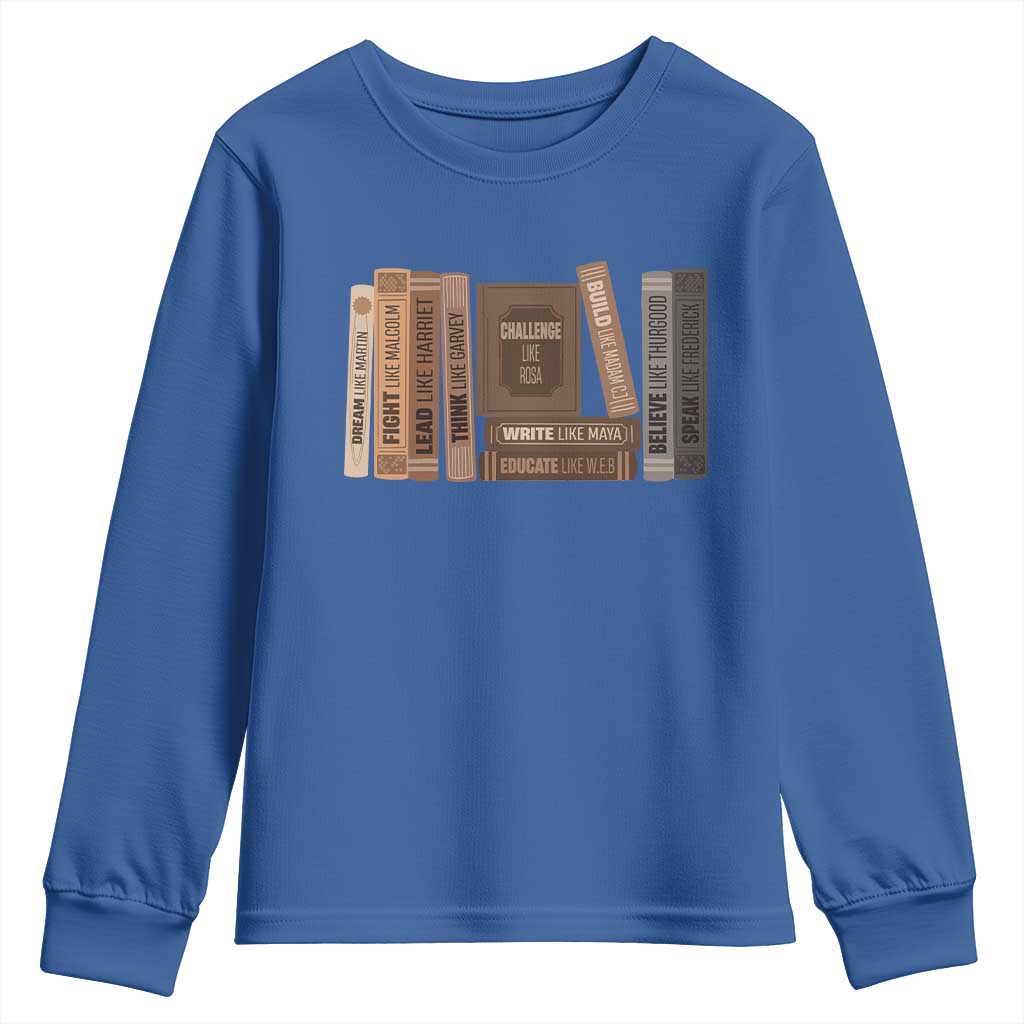 Black History Month Youth Sweatshirt Black Leaders African American Teachers - African Pride