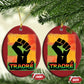 Burkina Faso Ibrahim Traoré Christmas Ornament - African Pride