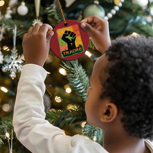 Burkina Faso Ibrahim Traoré Christmas Ornament - African Pride