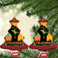 Burkina Faso Ibrahim Traoré Christmas Ornament - African Pride