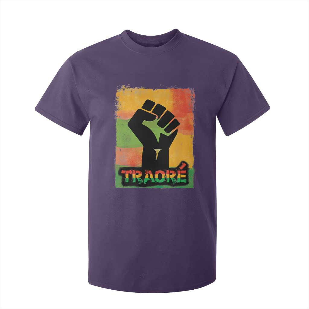 Burkina Faso Ibrahim Traoré T Shirt For Kid - African Pride