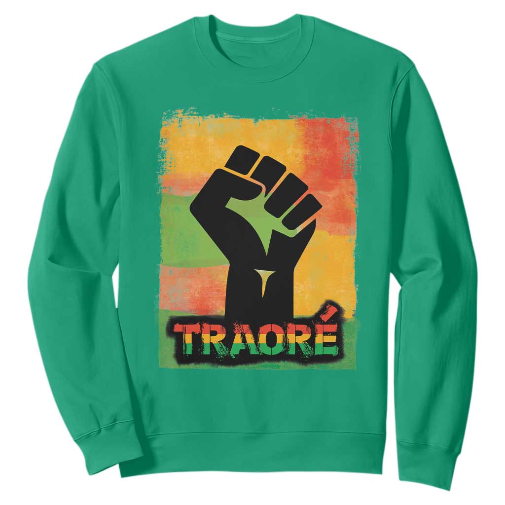 Burkina Faso Ibrahim Traoré Sweatshirt - African Pride