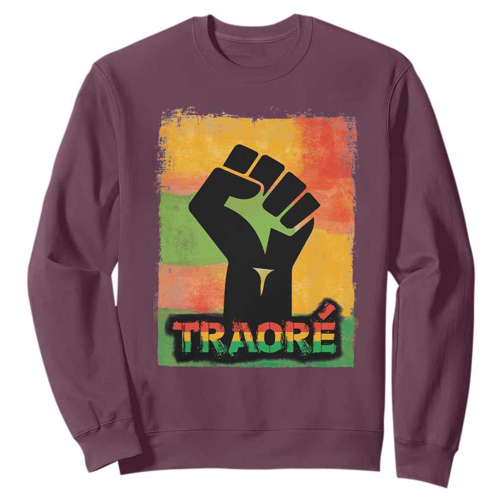 Burkina Faso Ibrahim Traoré Sweatshirt - African Pride
