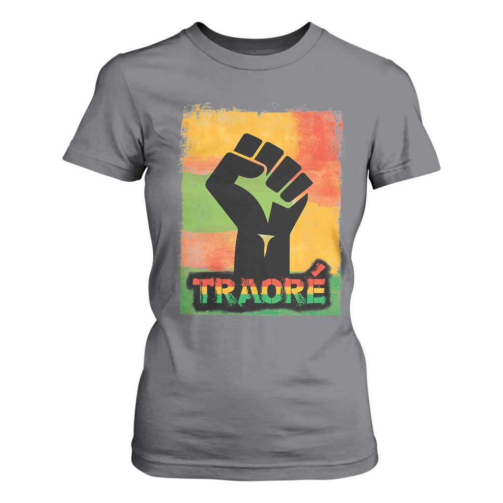 Burkina Faso Ibrahim Traoré T Shirt For Women - African Pride