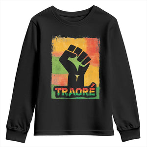 Burkina Faso Ibrahim Traoré Youth Sweatshirt - African Pride