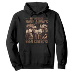 Black Cowboys Hoodie Western Rodeo Melanin Black History Texas Men