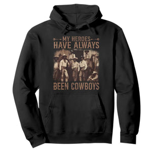 Black Cowboys Hoodie Western Rodeo Melanin Black History Texas Men