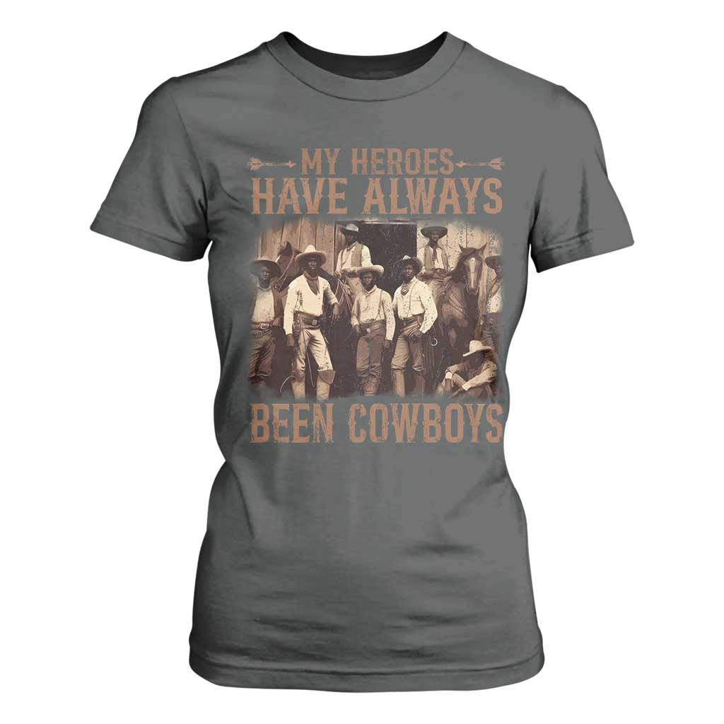 Black Cowboys T Shirt For Women Western Rodeo Melanin Black History Texas Men
