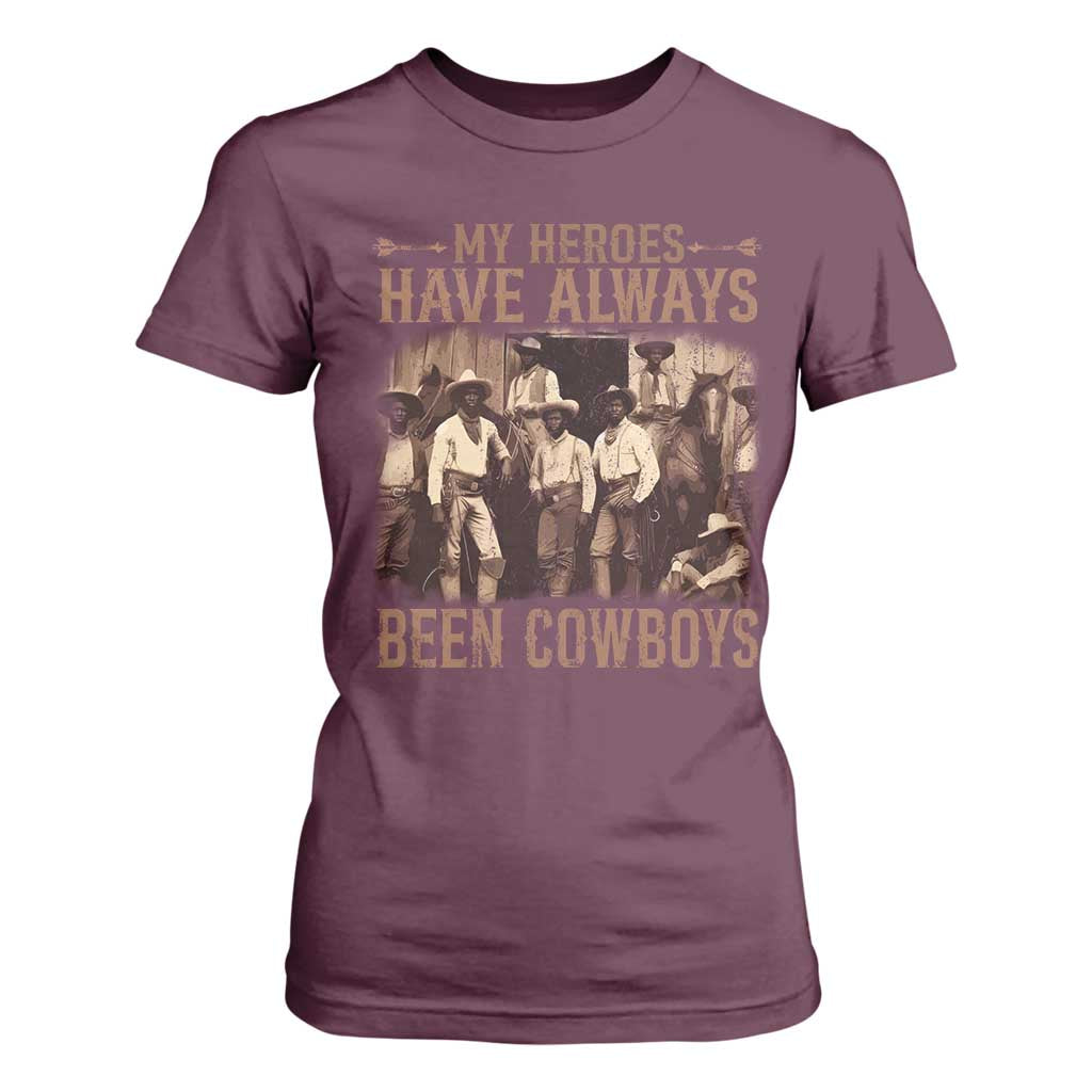 Black Cowboys T Shirt For Women Western Rodeo Melanin Black History Texas Men