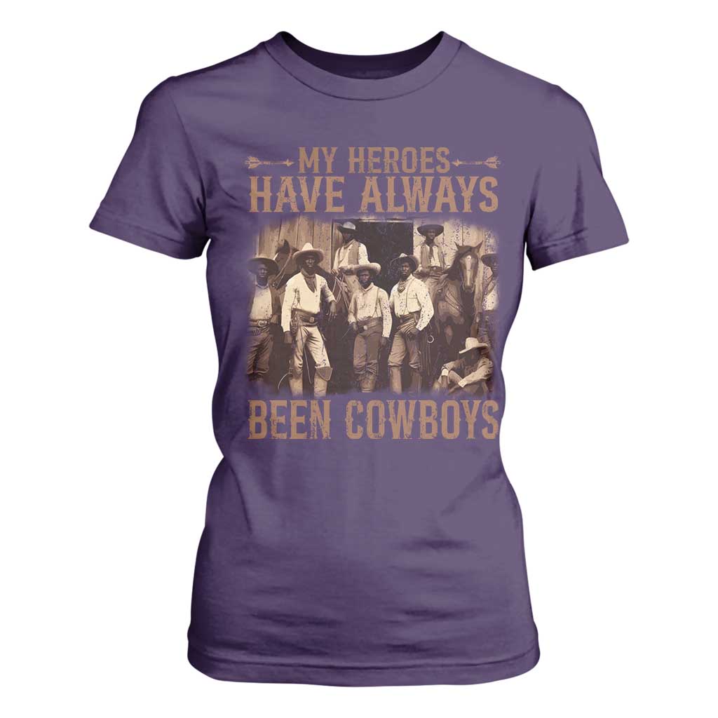Black Cowboys T Shirt For Women Western Rodeo Melanin Black History Texas Men