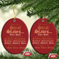 They Didn't Steal Slaves Black History Christmas Ornament Juneteenth Black Freedom - African Pride
