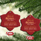 They Didn't Steal Slaves Black History Christmas Ornament Juneteenth Black Freedom - African Pride