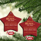 They Didn't Steal Slaves Black History Christmas Ornament Juneteenth Black Freedom - African Pride