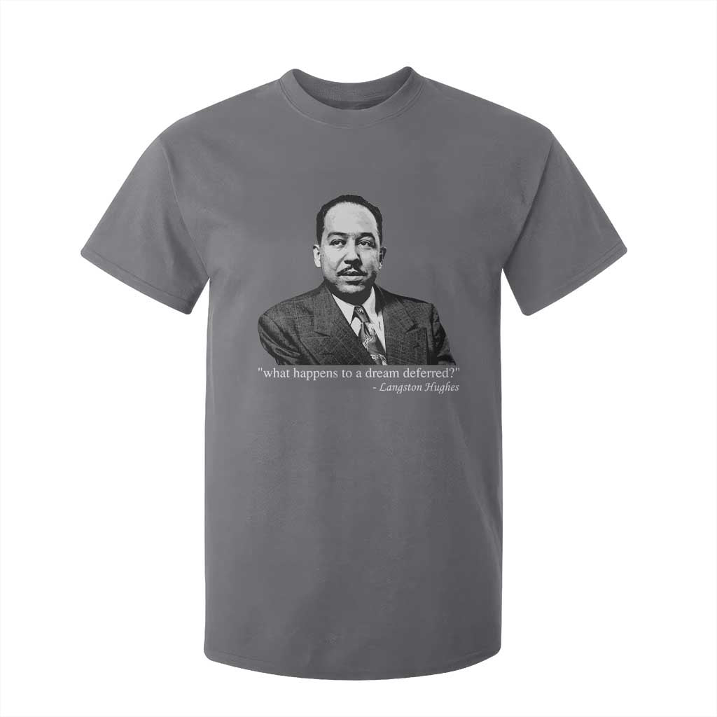 Langston Hughes T Shirt For Kid A Dream Deferred Juneteenth Black History Civil Right - African Pride