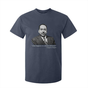 Langston Hughes T Shirt For Kid A Dream Deferred Juneteenth Black History Civil Right - African Pride