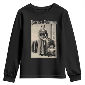 Harriet Tubman Youth Sweatshirt Juneteenth Black History Freedom - African Pride