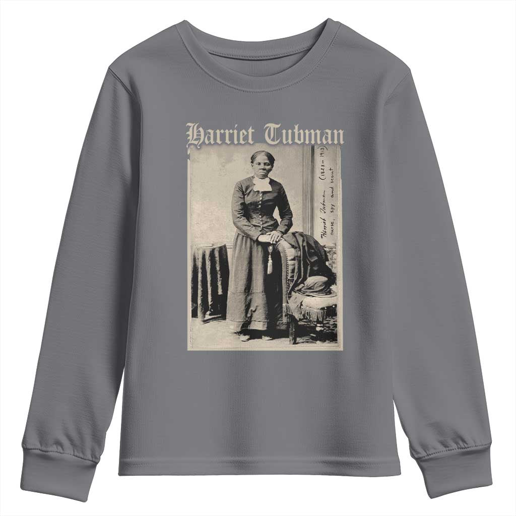 Harriet Tubman Youth Sweatshirt Juneteenth Black History Freedom - African Pride