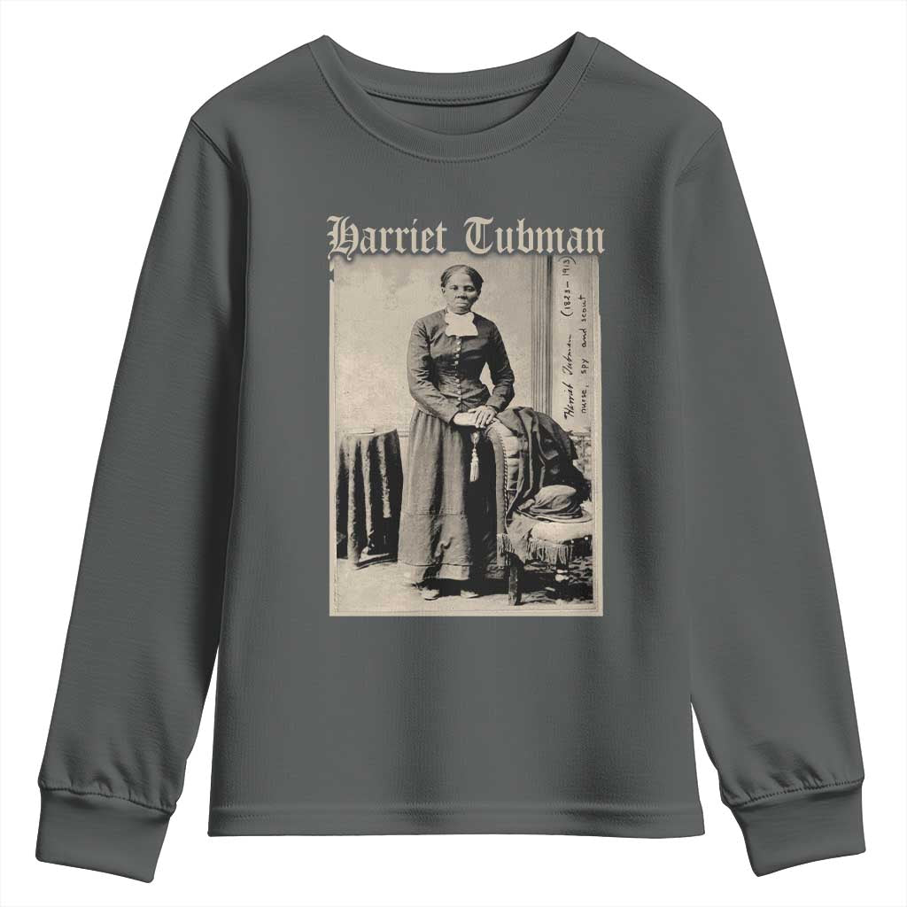 Harriet Tubman Youth Sweatshirt Juneteenth Black History Freedom - African Pride