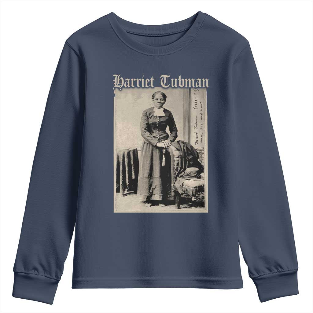 Harriet Tubman Youth Sweatshirt Juneteenth Black History Freedom - African Pride