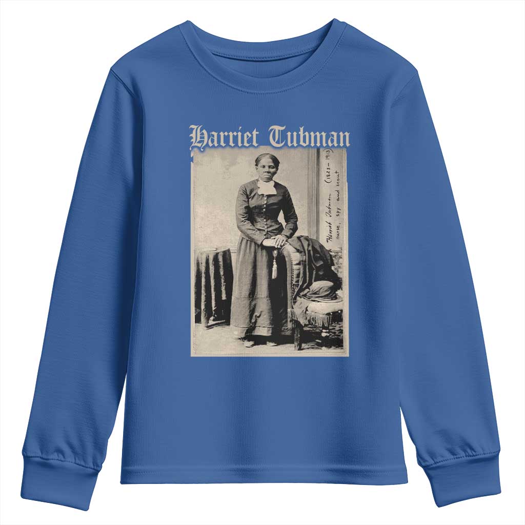 Harriet Tubman Youth Sweatshirt Juneteenth Black History Freedom - African Pride
