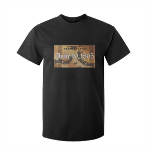 Juneteenth Emancipation Proclamation End of Slavery T Shirt For Kid Black Freedom History