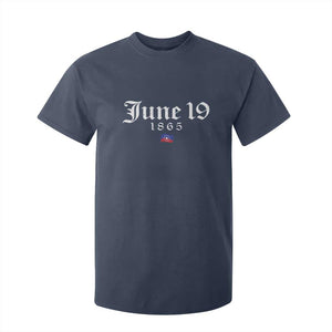 June 19 1865 Juneteenth Flag T Shirt For Kid Celebrating Black Freedom History