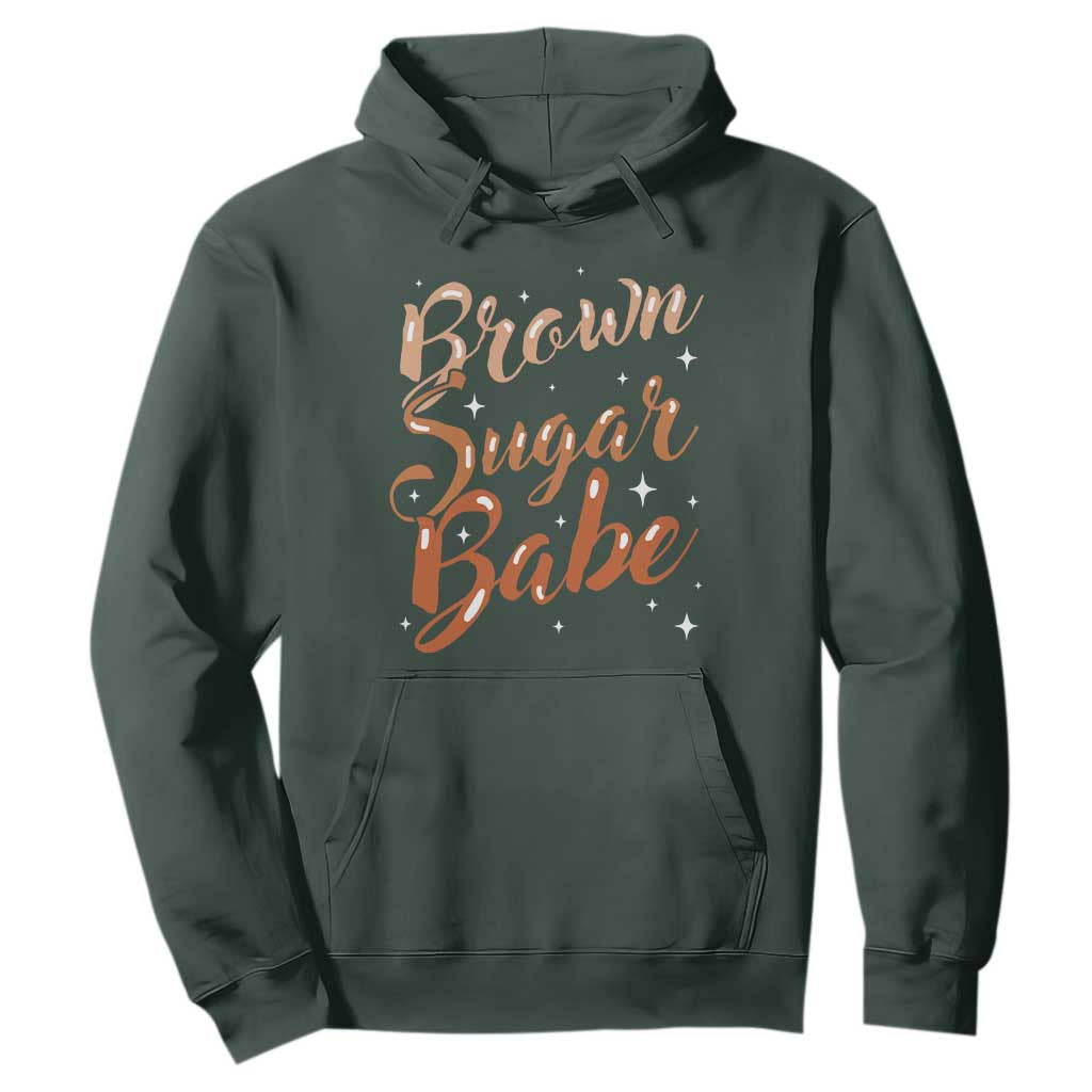 Brown Sugar Babe Hoodie Proud Woman Melanin Pride Black Girl