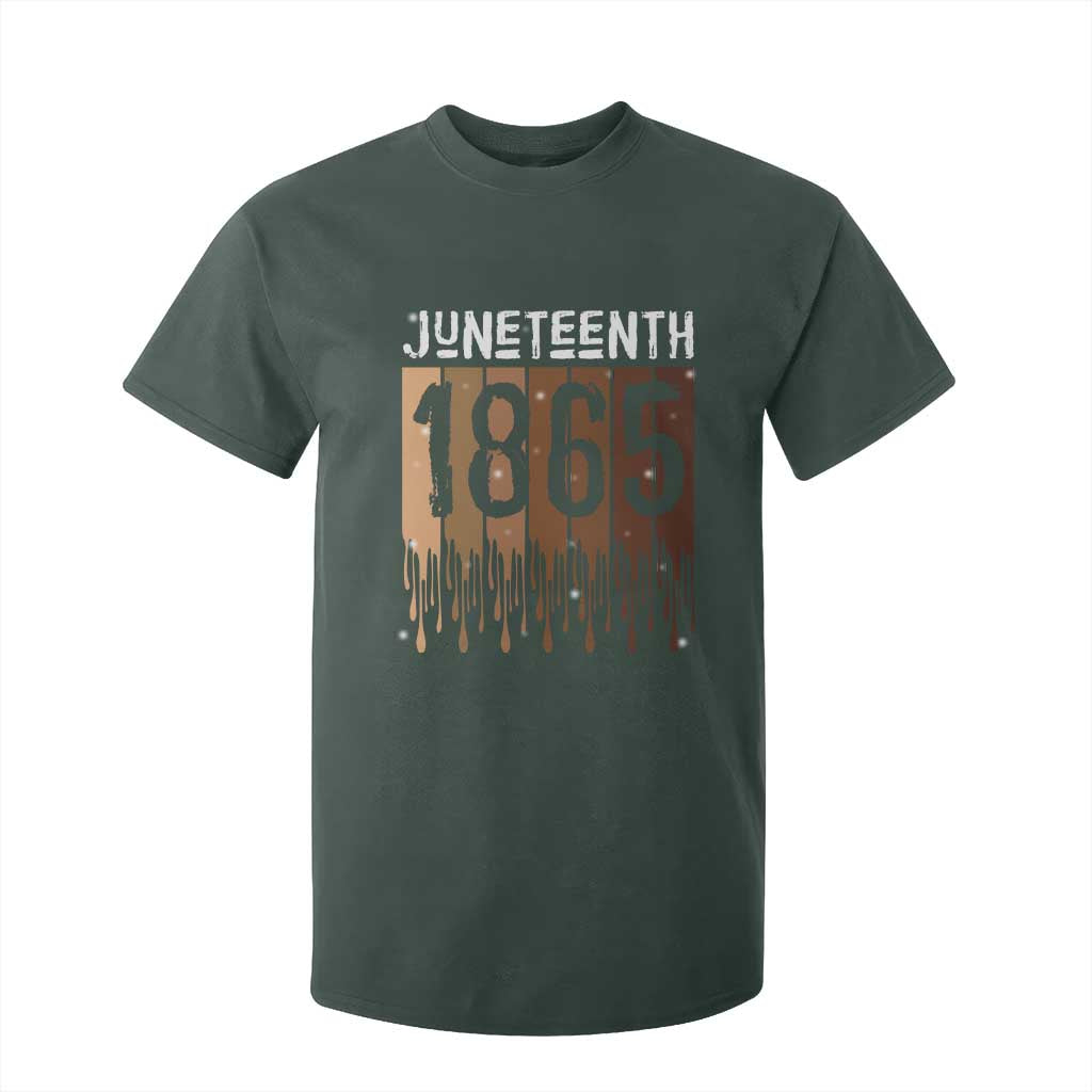 Juneteenth 1865 T Shirt For Kid June 19th Celebrating Black Freedom Melanin