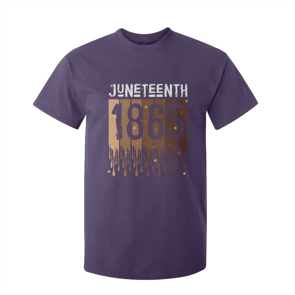 Juneteenth 1865 T Shirt For Kid June 19th Celebrating Black Freedom Melanin