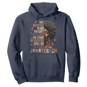 I'm The Storm Black Women Hoodie Juneteenth Black History Melanin