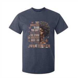 I'm The Storm Black Women T Shirt For Kid Juneteenth Black History Melanin