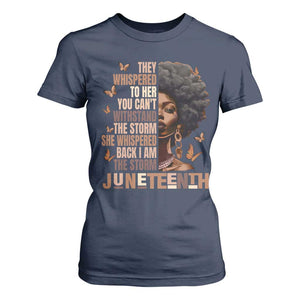 I'm The Storm Black Women T Shirt For Women Juneteenth Black History Melanin