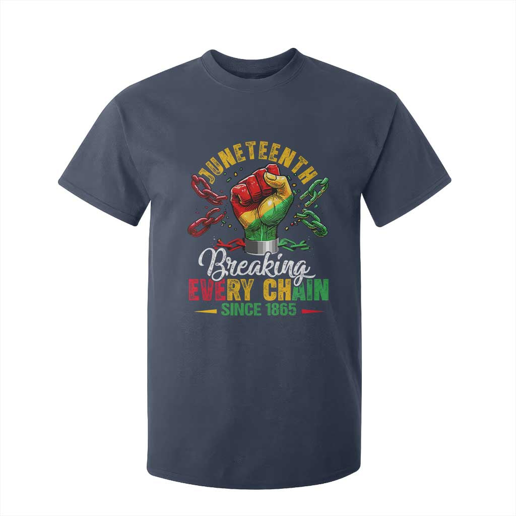 Breaking Every Chain Since 1865 Juneteenth T Shirt For Kid Celebrating Black Freedom