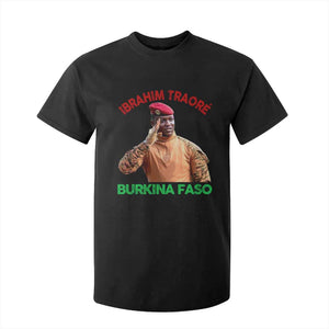 Burkina Faso Ibrahim Traoré Thomas Sankara T Shirt For Kid - African Pride