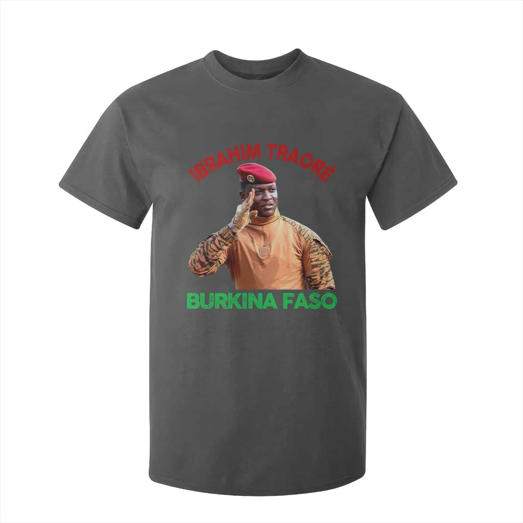 Burkina Faso Ibrahim Traoré Thomas Sankara T Shirt For Kid - African Pride