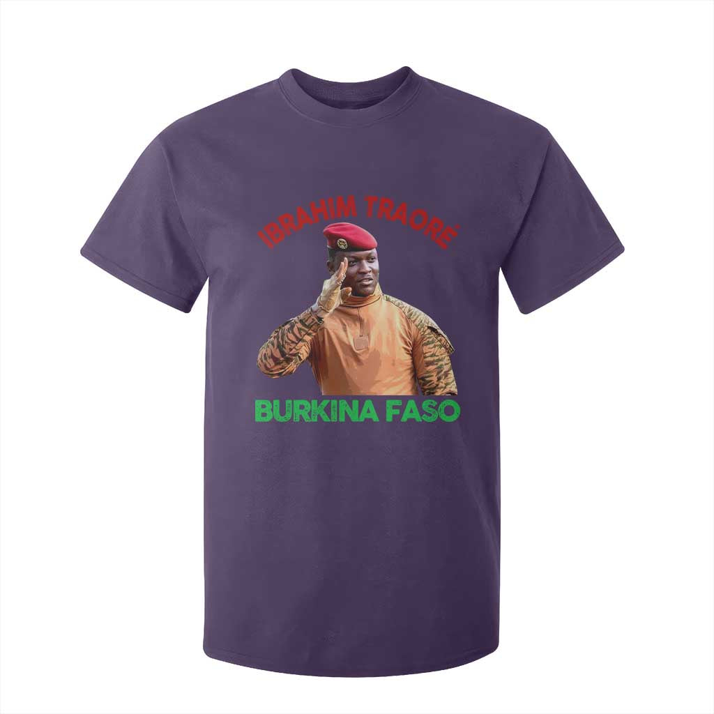 Burkina Faso Ibrahim Traoré Thomas Sankara T Shirt For Kid - African Pride