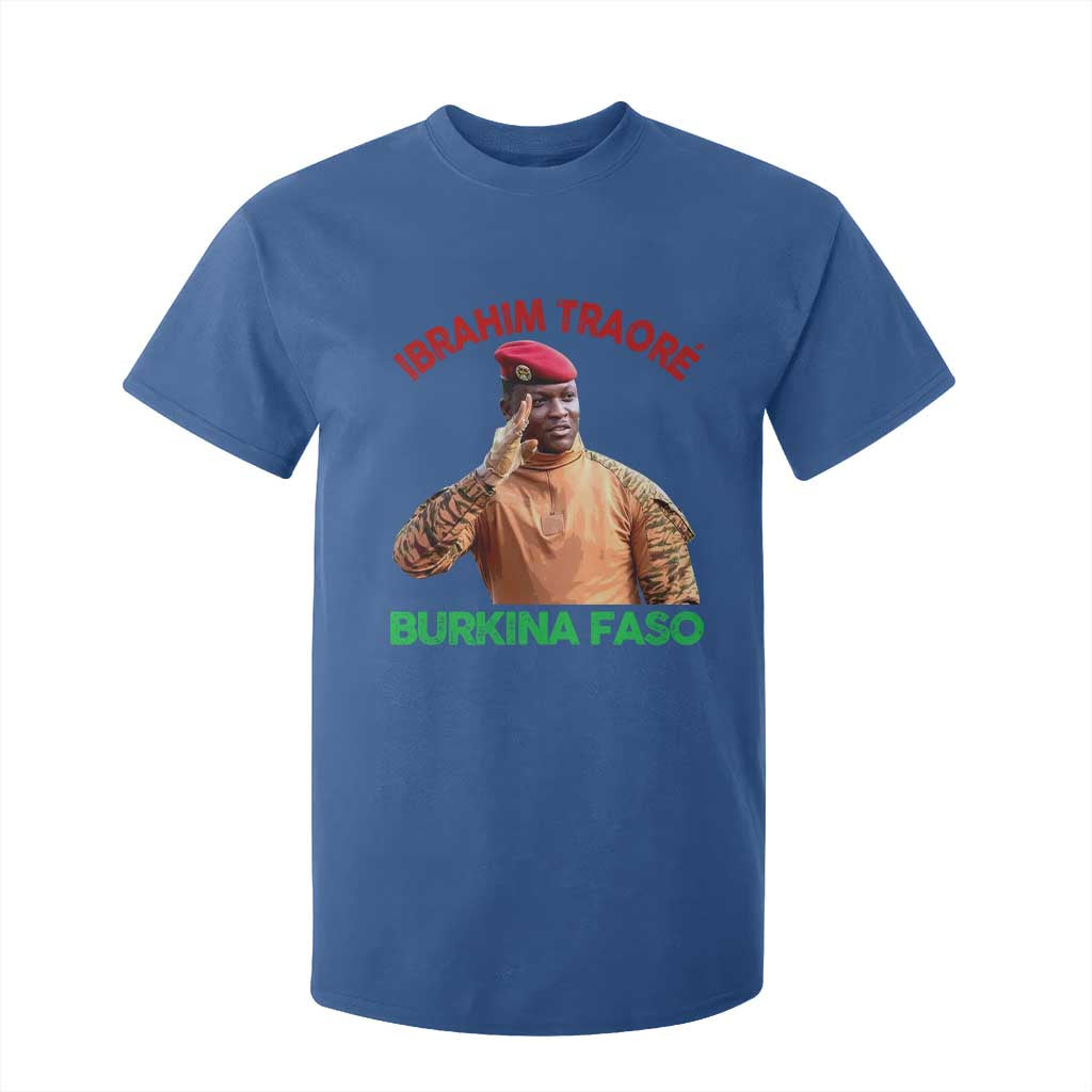 Burkina Faso Ibrahim Traoré Thomas Sankara T Shirt For Kid - African Pride