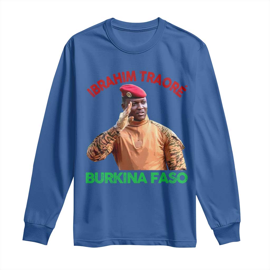 Burkina Faso Ibrahim Traoré Thomas Sankara Long Sleeve Shirt - African Pride
