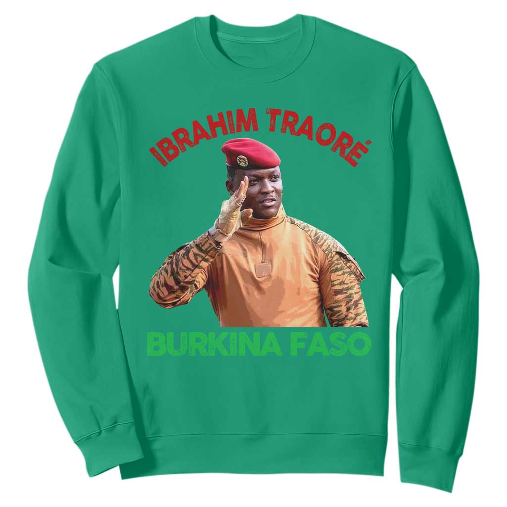 Burkina Faso Ibrahim Traoré Thomas Sankara Sweatshirt - African Pride