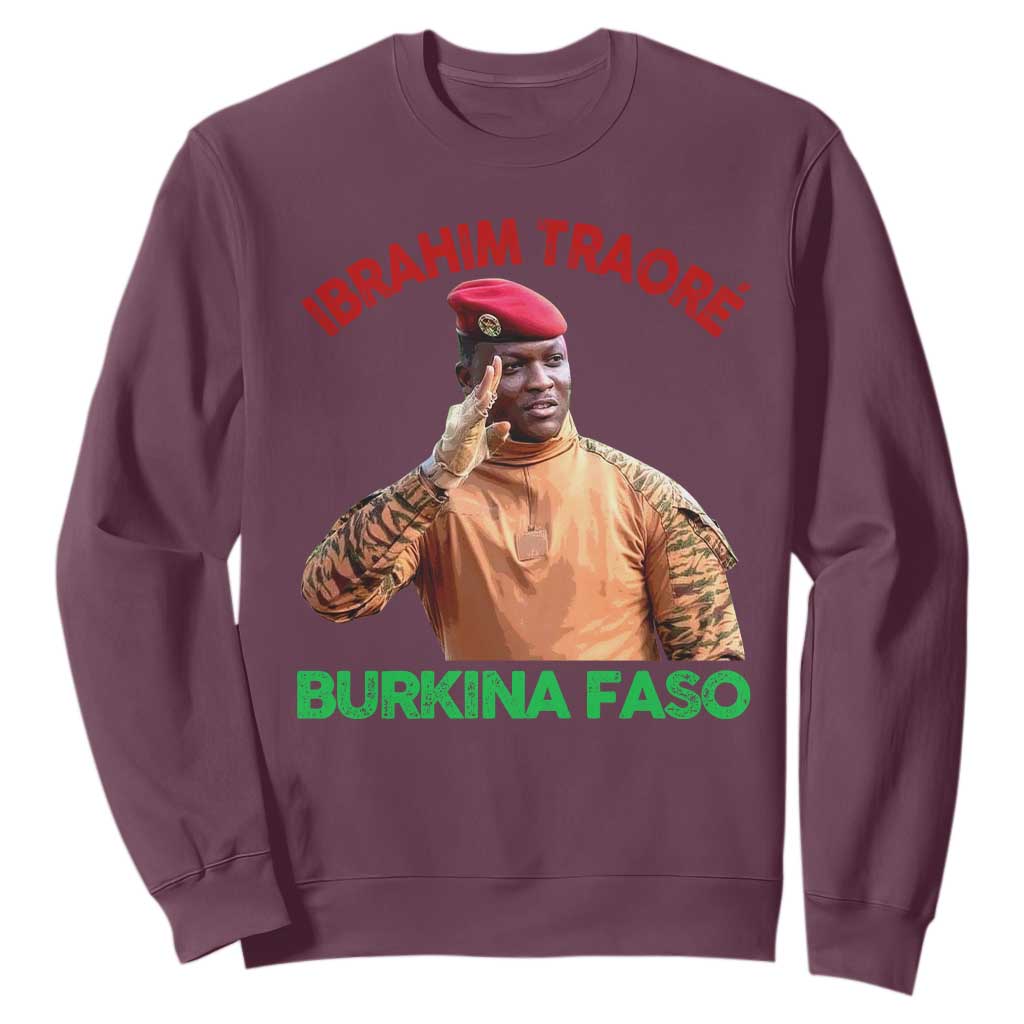Burkina Faso Ibrahim Traoré Thomas Sankara Sweatshirt - African Pride
