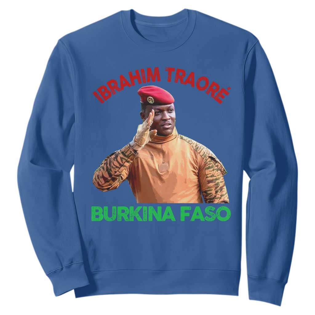 Burkina Faso Ibrahim Traoré Thomas Sankara Sweatshirt - African Pride