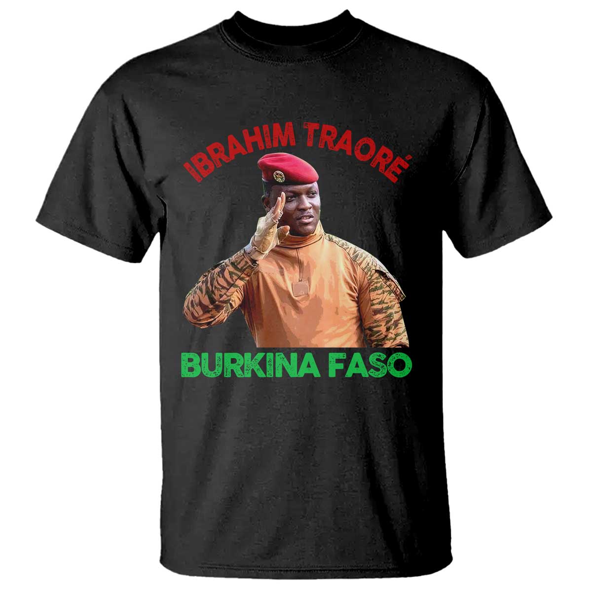 Burkina Faso Ibrahim Traoré Thomas Sankara T Shirt - African Pride