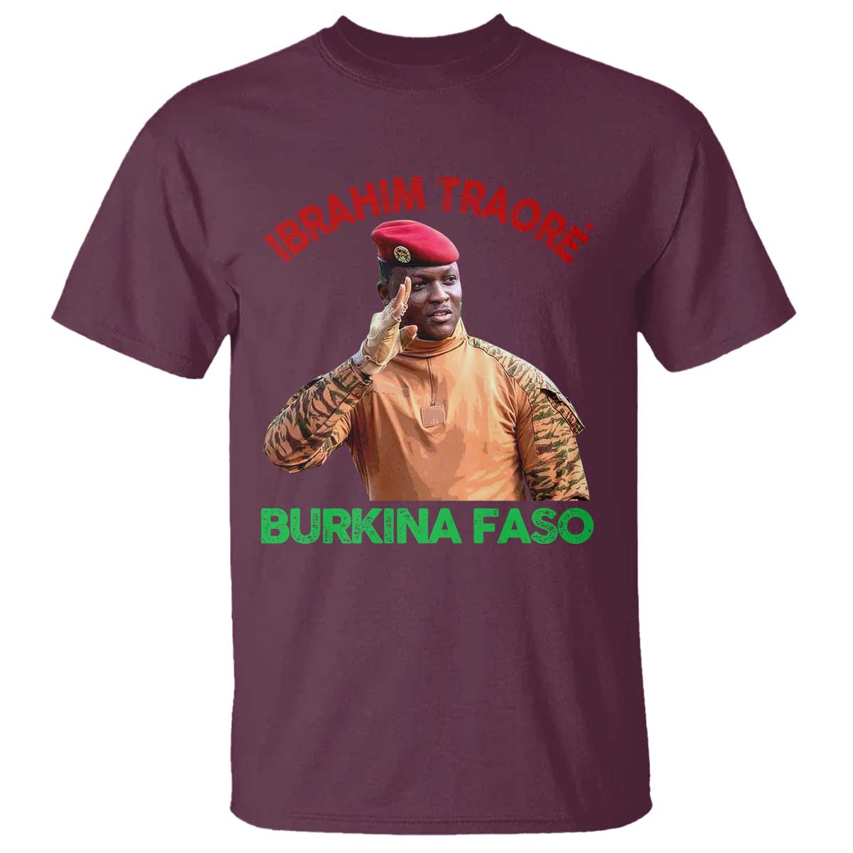 Burkina Faso Ibrahim Traoré Thomas Sankara T Shirt - African Pride