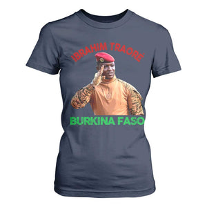 Burkina Faso Ibrahim Traoré Thomas Sankara T Shirt For Women - African Pride