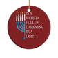 Happy Hanukkah Christmas Ornament Jewish Video Game Gamer Hanukkah Chanukah - African Pride